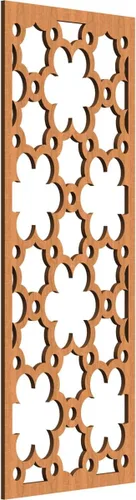 Miniatura 77 de Ekena Millwork WALW14X35X0250STGRO Southgate - Paneles de pared decorativos de madera con calado, 13 3/8 pulgadas de ancho x 34 3/8 pulgadas de rojo