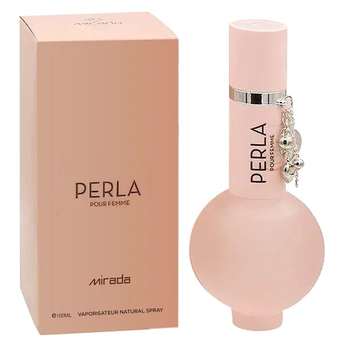 MIRADA Perla | Para mujer | Eau de Parfum (EDP) | Spray | 3.4 FL. Oz (100ml) - Perfume para mujeres - Manzana, baya, lirio, orquídea, verde, jazmín,