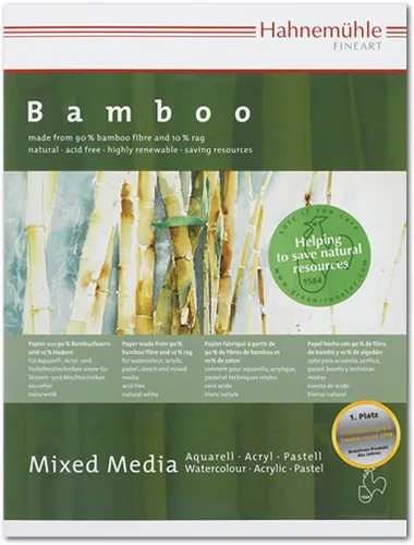 Hahnemuhle Bamboo Mixed Media Pad 12X16 Inch