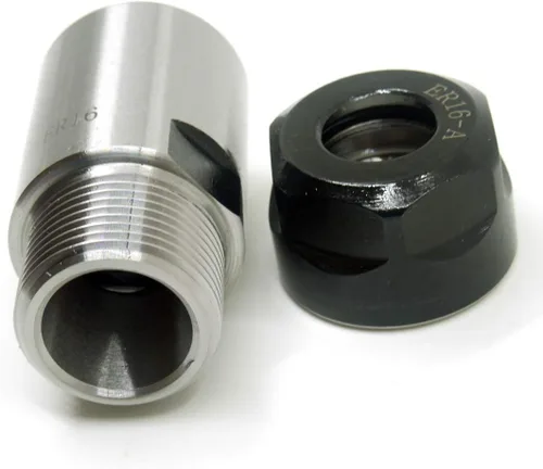 Miniatura 2 de JT1 ER16 Motor eje cónico extensión varilla en lugar de taladro Collet Chuck herramienta titular CNC fresado