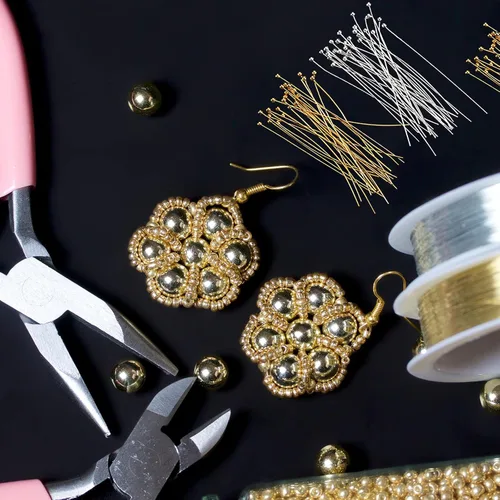 Miniatura 4 de Waydress 500 piezas de alfileres de ojo de 2 pulgadas con cabeza plana para hacer joyas, suministros de joyería de 50 mm de latón con bolas