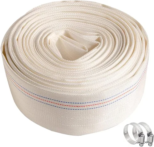 Miniatura 8 de QuQuyi Manguera de retrolavado de piscina de PVC reforzada de 1" x 30 pies de alta resistencia, tubo de descarga de agua plana de uso general