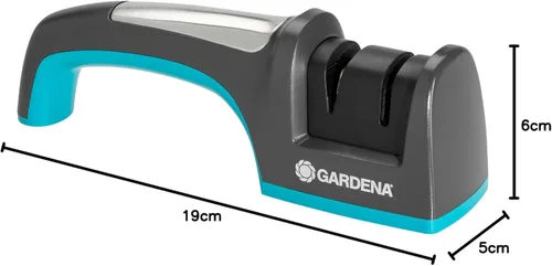 Miniatura 4 de Gardena Afilador para Cuchillos y Hachas, Negro, Antracita, Turquesa