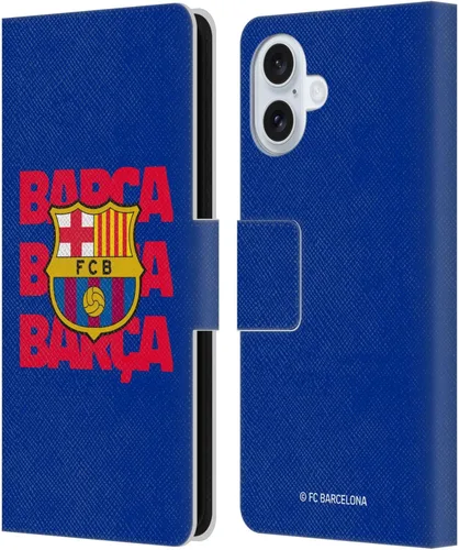 Miniatura 104 de Head Case Designs Funda de piel con licencia oficial del FC Barcelona Barca Crest Graphics para iPhone 11