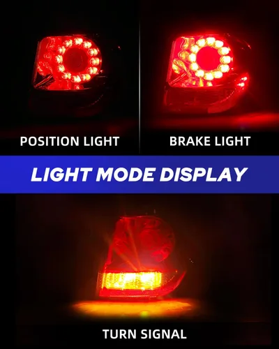 Miniatura 2 de AUTOONE - Para Dodge Journey 2011-2020 Conjunto de luces traseras de fábrica, luz de freno LED exterior, luz trasera, lado del pasajero (RH)