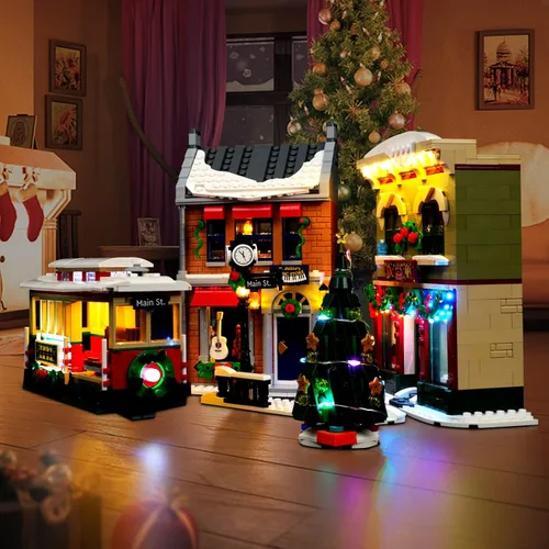 Miniatura 6 de BrickBling Luz LED - Compatible con Lego 10308, idea de regalo - Versión de control remoto
