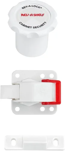 Rev-A-Shelf RAL-101-1 Sistema de seguridad para gabinetes Rev-A-Lock