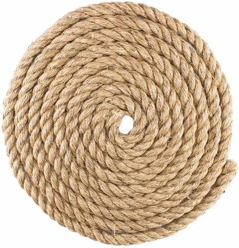 Miniatura 8 de Cuerda de cáñamo trenzado Manila (1/2 pulgada x 10 pies)