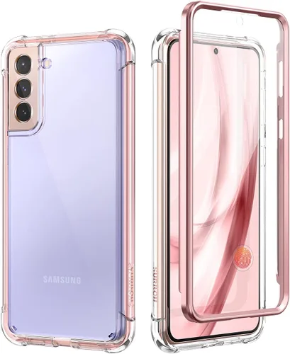Miniatura 9 de SURITCH Funda transparente para Samsung Galaxy S21+ Plus de 6.7 pulgadas (solo protector de pantalla), [protector de pantalla integrado] carcasa