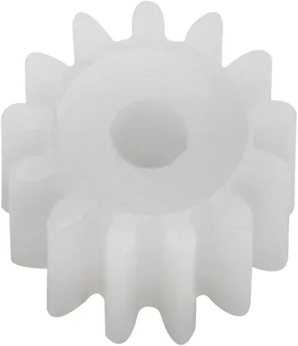 Miniatura 11 de Bettomshin 20 engranajes helicoidales, 0.217 x 0.079 x 0.197 in/0.22 x 0.08 x 0.2 (ODxIDxT) 092A 0.5 módulos engranajes de plástico, blanco de alta