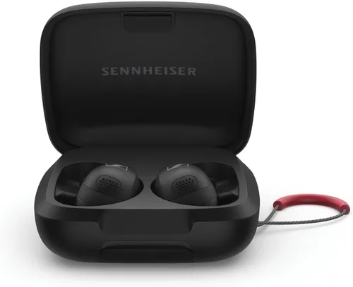 Sennheiser Momentum Sport - Auriculares con ajuste de sonido deportivo y ANC adaptativo, ajuste seguro, duración de la batería de 24 horas,