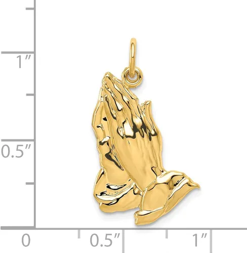 Miniatura 3 de Colgante de oro amarillo macizo de 14 quilates 1024in x 0748in