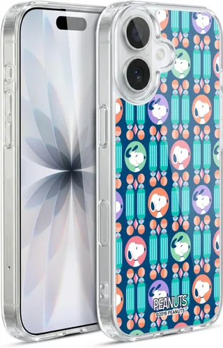 Miniatura 14 de Head Case Designs Snoopy Deco Dreams - Funda de gel suave con licencia oficial de Peanuts Blue Pattern compatible con Apple iPhone 7 Plus/iPhone 8