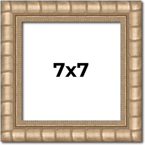 Miniatura 149 de Marco de fotos de madera maciza plateada de 32 x 32 pulgadas de ancho de 1.5 pulgadas Profundidad del marco interior de 0.5 pulgadas Marco