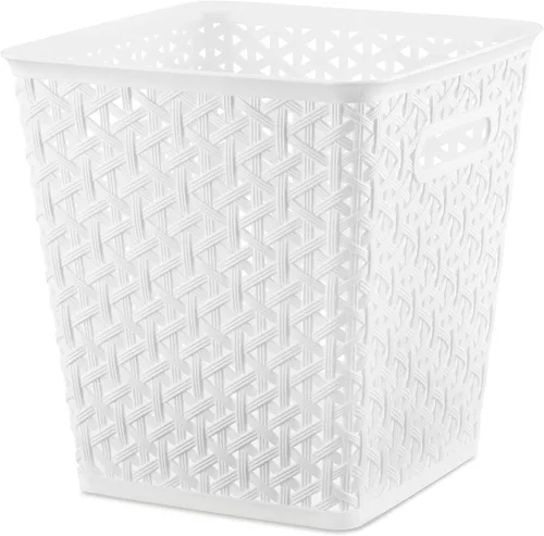 Whitmor Pequeña costura de resina de enlace, blanco, paquete de 2/juego, 3 juegos (total de 6 paquetes)