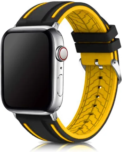 Miniatura 11 de Compatible con correas de Apple Watch de 1.929 in, 1.811 in, 1.772 in, 1.732 in, 1.654 in, 1.614 in, 1.575 in, 1.496 in, correa de repuesto