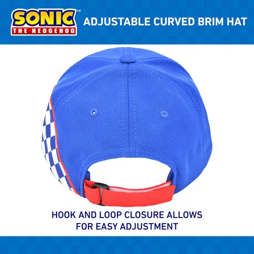 Miniatura 3 de Sonic The Hedgehog Baseball Cap, Kids Adjustable Baseball Hat