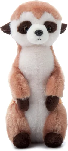 Miniatura 2 de The Petting Zoo Suricata de peluche, regalos para niños, animales salvajes del zoológico Onez, juguete de peluche de suricata de 12 pulgadas