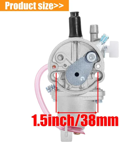 Miniatura 3 de Carburador para 43cc 47cc 49cc 50cc SYX Moto Kids Mini Dirt Bike Holeshot Pit Pocket Rocket Super Bike Minimoto ATV Quad Go Kart ciclomotor Scooter