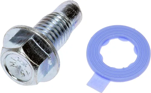 Dorman 090-034 Tapón de drenaje de aceite Punto piloto M12-1.75, tamaño de la cabeza 0.591 in compatible con modelos seleccionados, paquete de 5