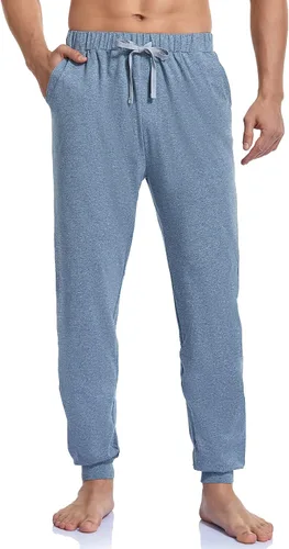 COLORFULLEAF Pantalones de pijama para parejas para hombre y mujer pantalones de pijama de algodón pantalones de pijama para hombre pantalones de