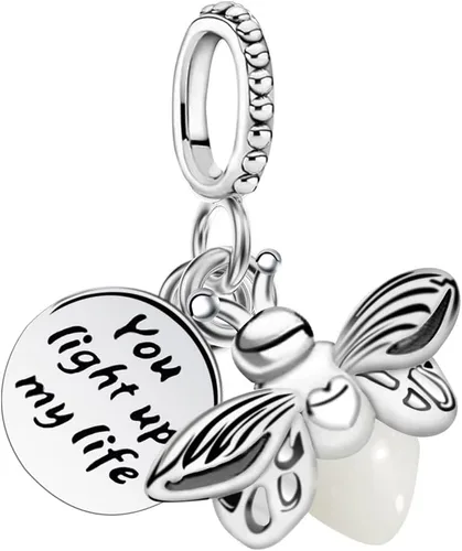 LUXILLA Love You Best Friend Grandma Wife - Dije de corazón de plata de ley 925 para pulseras, collar, día de San Valentín, día de la madre, regalo