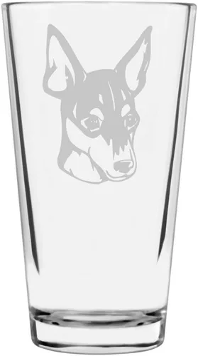 Miniatura 352 de Perro de Presa Canario - Vaso de pinta personalizado con temática de perro grabado multiusos, 16 onzas