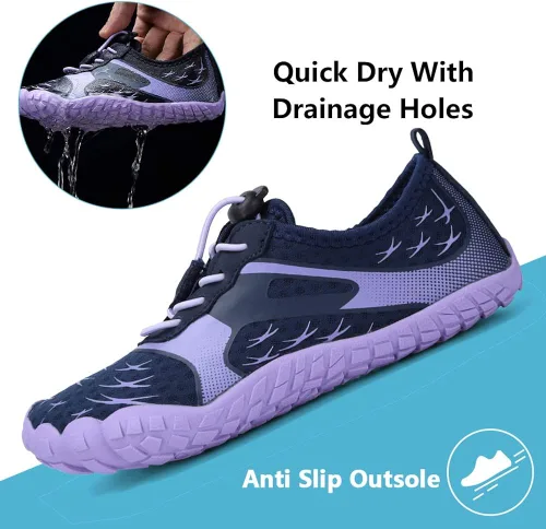 Miniatura 3 de CIOR Zapatos acuáticos para niños y niñas, tenis deportivos acuáticos, ligeros, deportivos de secado rápido (bebéniño pequeñoniño grande)