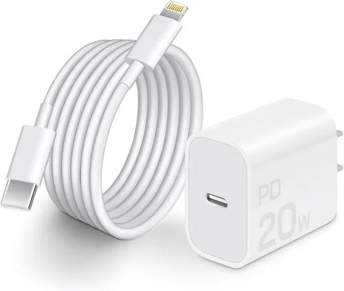 Miniatura 4 de CXX Cargador rápido i teléfono, bloque USB C de 20 W con cable de 6 pies compatible con IP 14/14 Pro/14 Plus/14 Pro Max/13/13 Mini/13 Pro/13 Pro