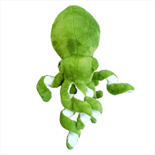 Miniatura 3 de AIRROAD Pulpo gigante de peluche (verde) de 36 pulgadas de largo, tacto súper suave, libera la presión del trabajo y la vida, para niños y adultos.