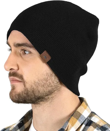 Tough Headwear Daily Knit Beanie – Gorros para hombre – Sombreros de invierno para hombres y mujeres – Sombreros de punto cálidos para clima frío y