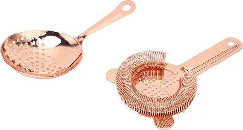 Miniatura 6 de Juego de coctelera de 11 piezas, kit de camarero, juego de coctelera de Martini y colador, juego de herramientas de barra de cóctel colador de acero