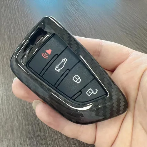 Miniatura 3 de G Brand Para Toyota GR Supra A90 TRD MK5 2019 2020 2021, funda para llave inteligente con control remoto de fibra de carbono genuina para automóvil