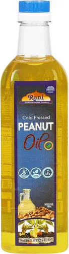 Miniatura 10 de Rani Aceite de maní 16.9 onzas (16.9 fl oz) prensado en frío 100% natural Sin OMG Kosher Vegano Sin gluten