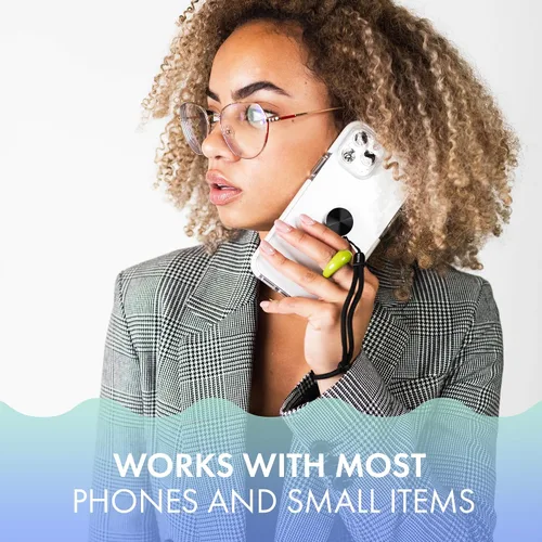 Miniatura 4 de Moxyo Zigi Band - Correa de muñeca ajustable para iPhone, Samsung, LG, Google, tabletas y accesorios, parche adhesivo para dispositivos Corazón