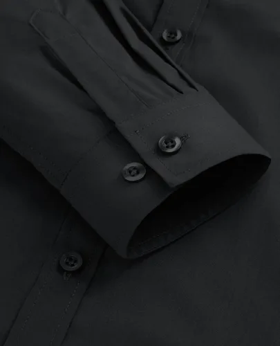 Miniatura 5 de siliteelon Camisas de vestir con botones para mujer, camisas de vestir de manga larga para mujer, camisas de trabajo de algodón de ajuste regular
