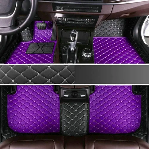 Miniatura 35 de Alfombrillas automotrices personalizadas para 99.99 % de los sedán, SUV, automóvil deportivo, hombres y mujeres, protección completa, almohadillas