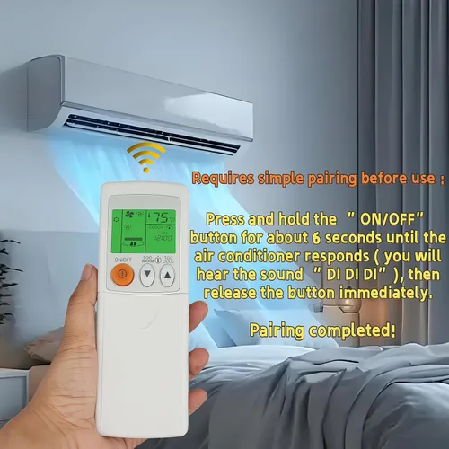 Miniatura 3 de Mando a distancia de repuesto universal compatible con aire acondicionado Mitsubishi Electric PKA-A12HA7 PKA-A18HA7 PKA-A24KA7 PKA-A30KA7 PKA-A36KA7