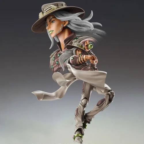 Miniatura 47 de QAHEART Figuras de Cujoh Jolyne Stone Free Estatuas de Figuras de Anime Figurillas de Acción Ultra Movibles Adornos para Fanáticos Navidad Cujoh