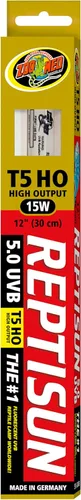 Zoo Med ReptiSun Lámpara UVB de 12" 5.0 de alto rendimiento