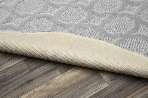 Miniatura 258 de Garland Rug Sparta - Alfombra antideslizante de polipropileno de 2 pies x 12 pies, color negro, ideal para salas de estar y pasillos, elegante