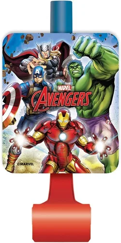 Miniatura 2 de Avengers Party Blowouts 5.88" x 2" 8 piezas