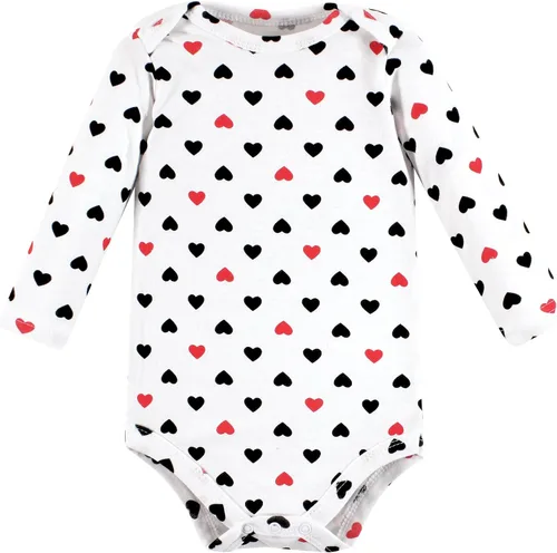 Miniatura 5 de Hudson Baby Body unisex de algodón de manga larga, para bebé