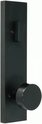 Miniatura 4 de Weslock Leighton - Manija de entrada (negro mate)