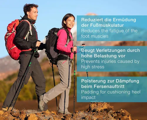 Miniatura 5 de bonmedico Plantillas de gel de alto rendimiento – Insertos de zapatos que absorben los golpes para hombres y mujeres, recortados para adaptarse a