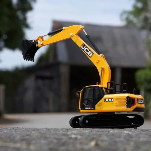 Miniatura 8 de Britains JCB Farm Tomy Toys - Excavadora - 1:32 220X - Juguete de tractor coleccionable - Juguetes de granja a escala 1:32 - Adecuado