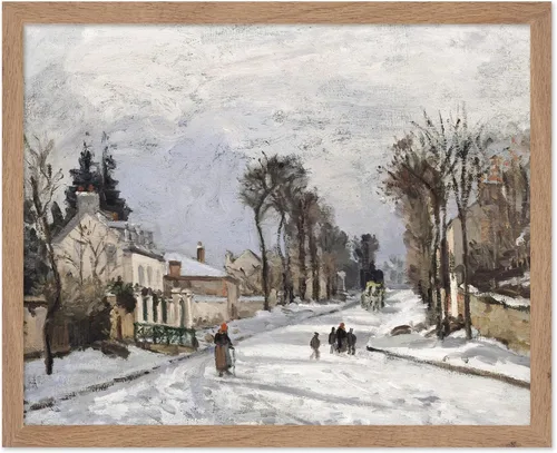 Miniatura 58 de Poster Master Póster vintage The Beginning Of Spring – Impresión retro de invierno – Arte de nieve – Arte de paisaje – Regalo para hombres y mujeres