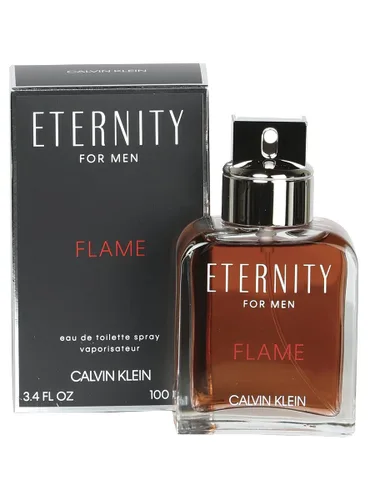 Miniatura 3 de Calvin Klein Eternity Flame Eau De Toilette para hombre, 3.4 onzas líquidas