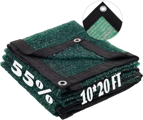 Miniatura 82 de LOVE STORY 6.5 x 6.5 pies, 40% de tela negra para sombra con ojales, malla de malla para jardín, cubierta de plantas, invernadero y patio