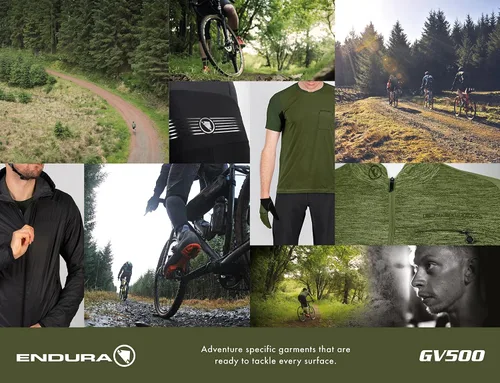 Miniatura 6 de Endura Maillot de ciclismo de grava de manga corta GV500 Reiver para hombre